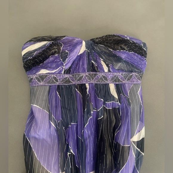 bcbgmaxazria strapless cocktail dress size 2 - Picture 4 of 8